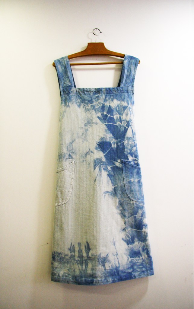 tablier devant INDIGO végétal